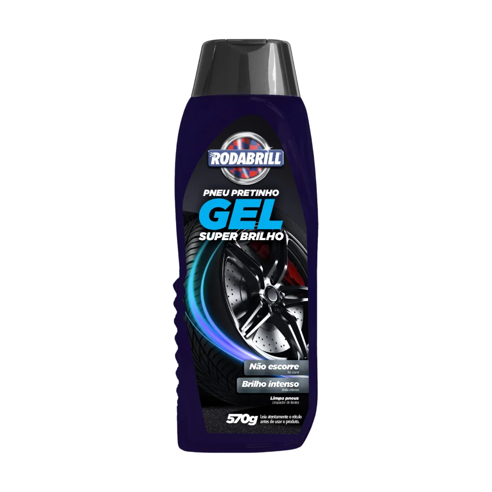 Pneu Pretinho Gel Super Brilho